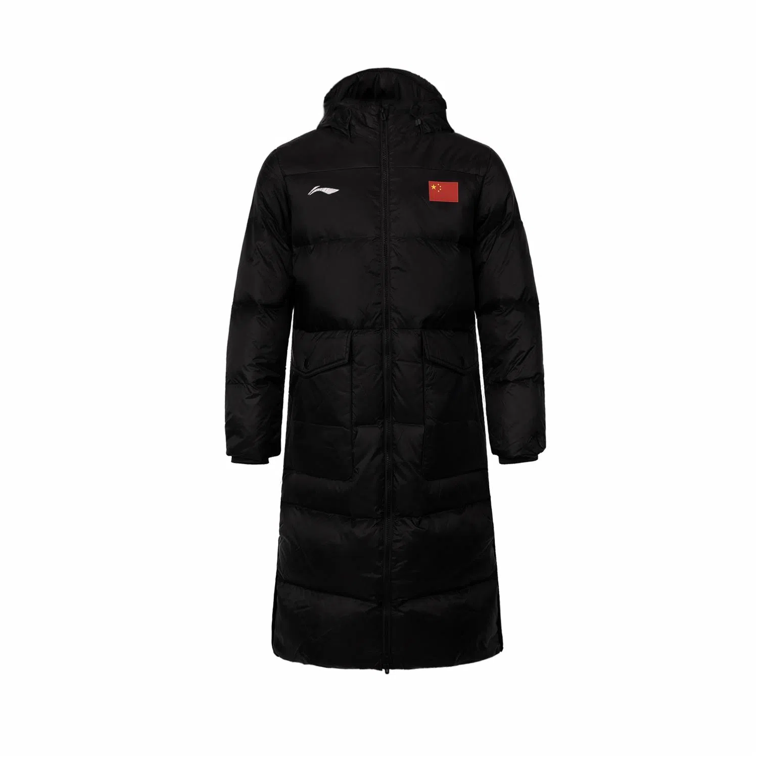 LiNing Long Down Jacket Black