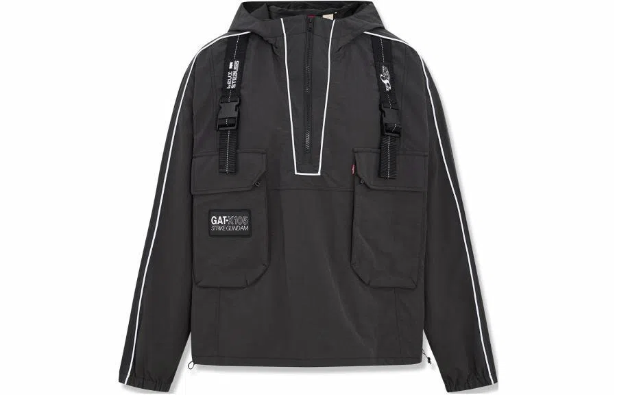Levi's x Gundam SS24 Black Jacket