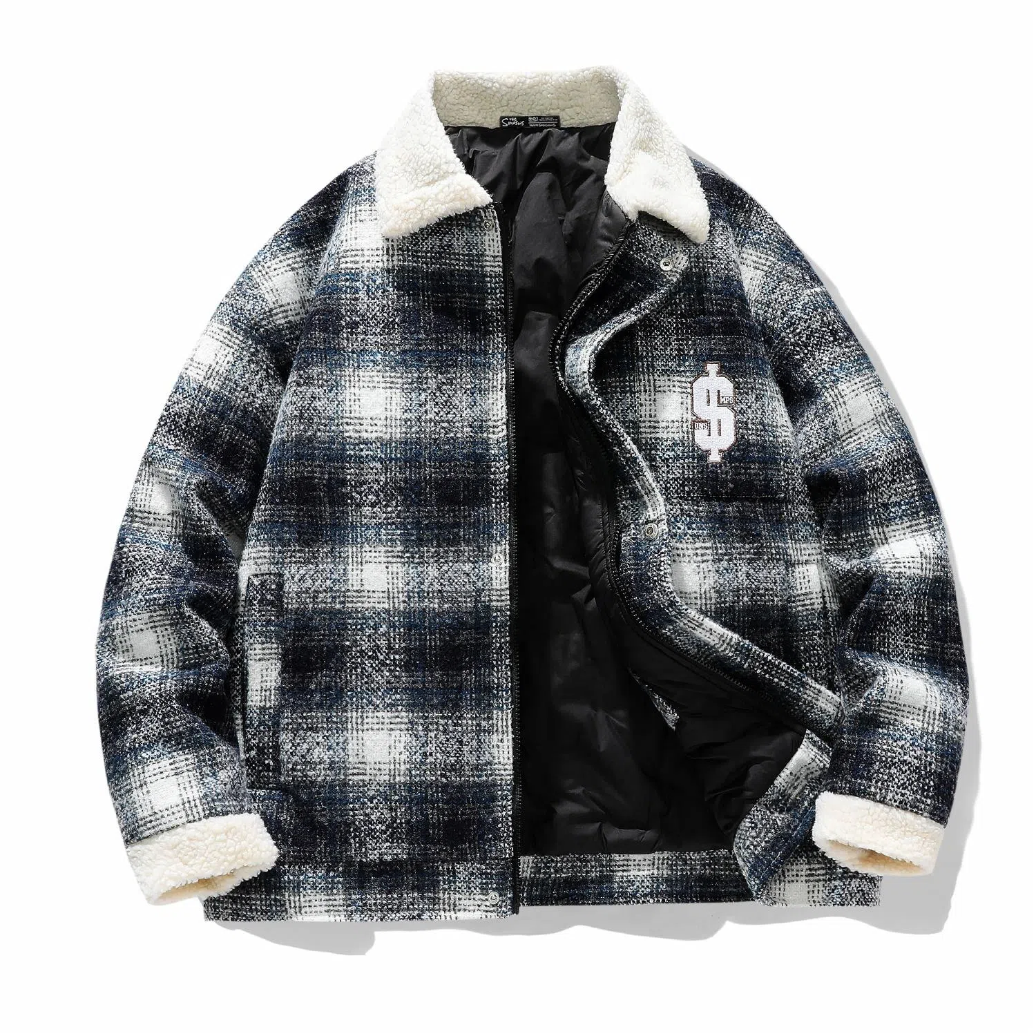 The Simpsons 90 Vintage Plaid Wool Jacket