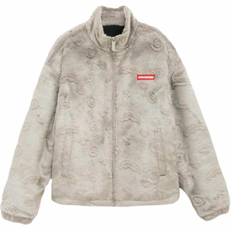 SPRAYGROUND Simple Shark Cotton Jacket