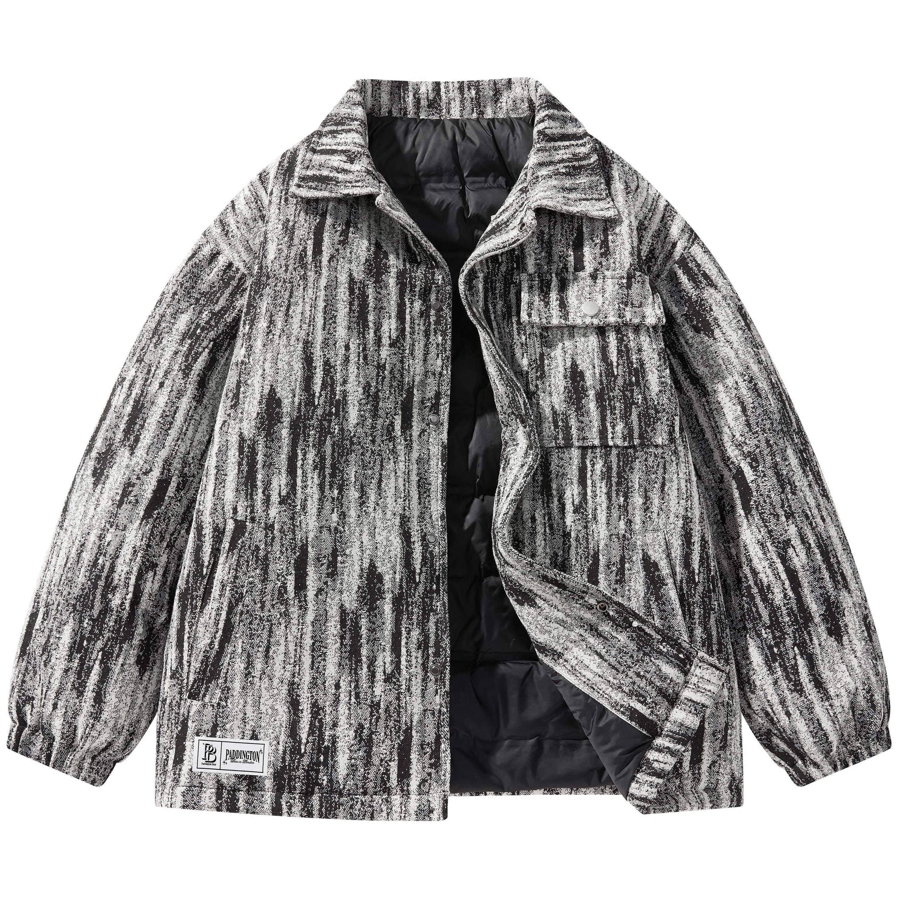 Paddington Bear Dopamine Tie-Dye Down Jacket