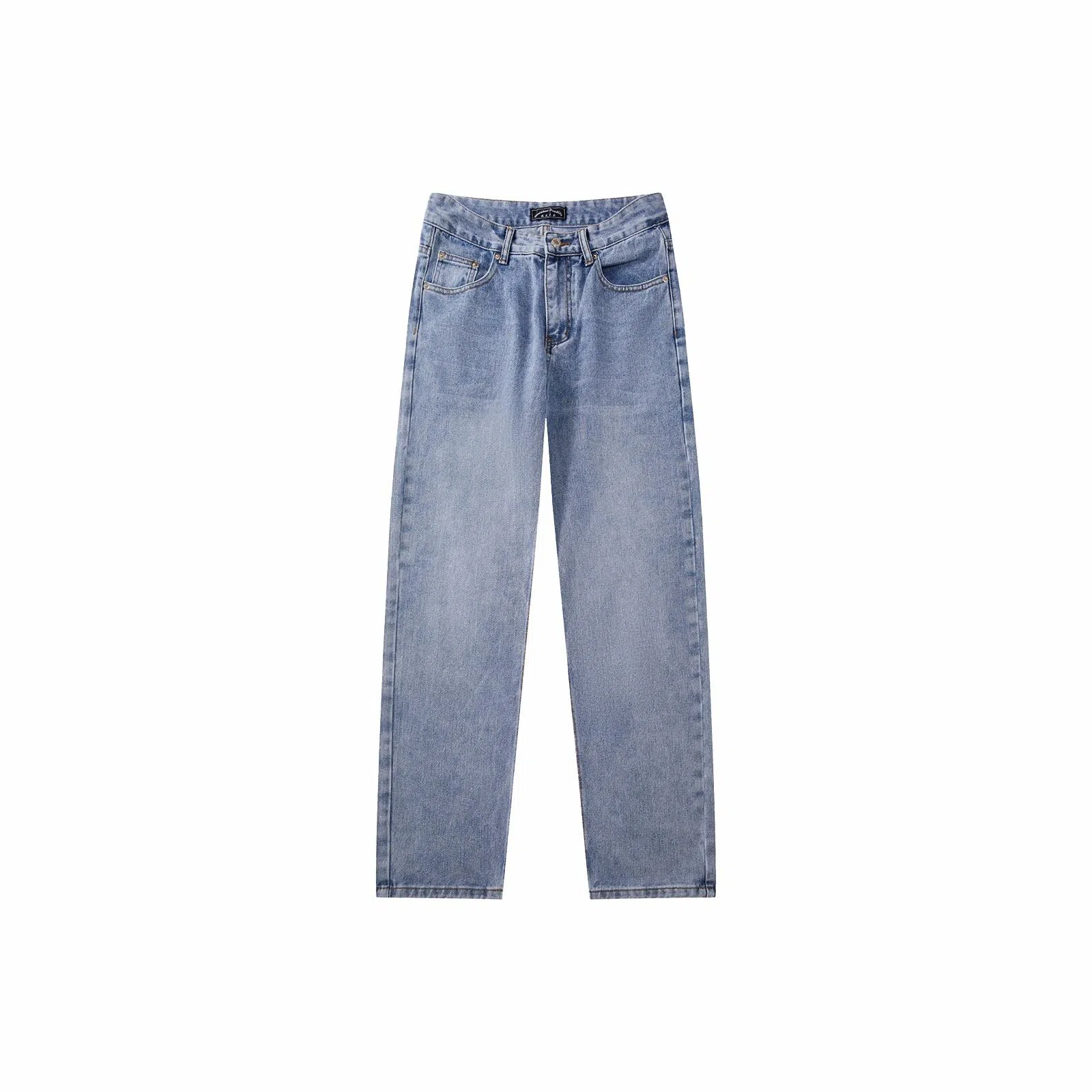 Wo Shi Da Wei Jeans Light Blue