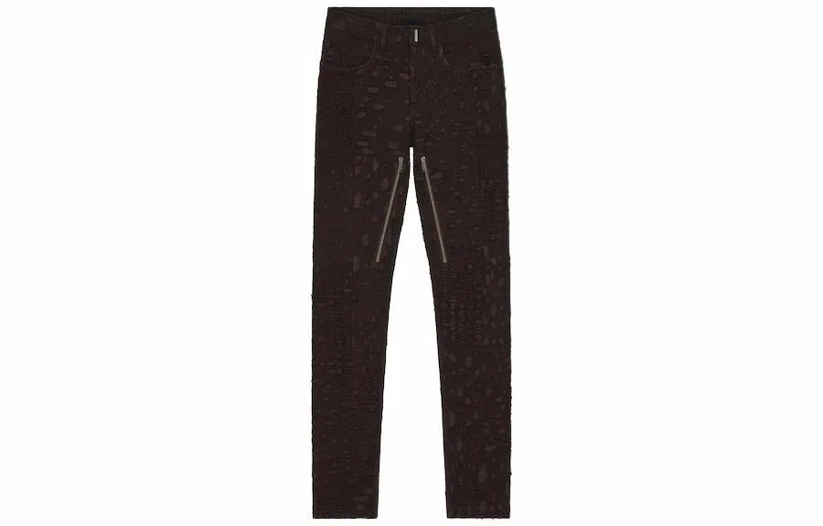 Givenchy FW22 Deep Brown Jeans