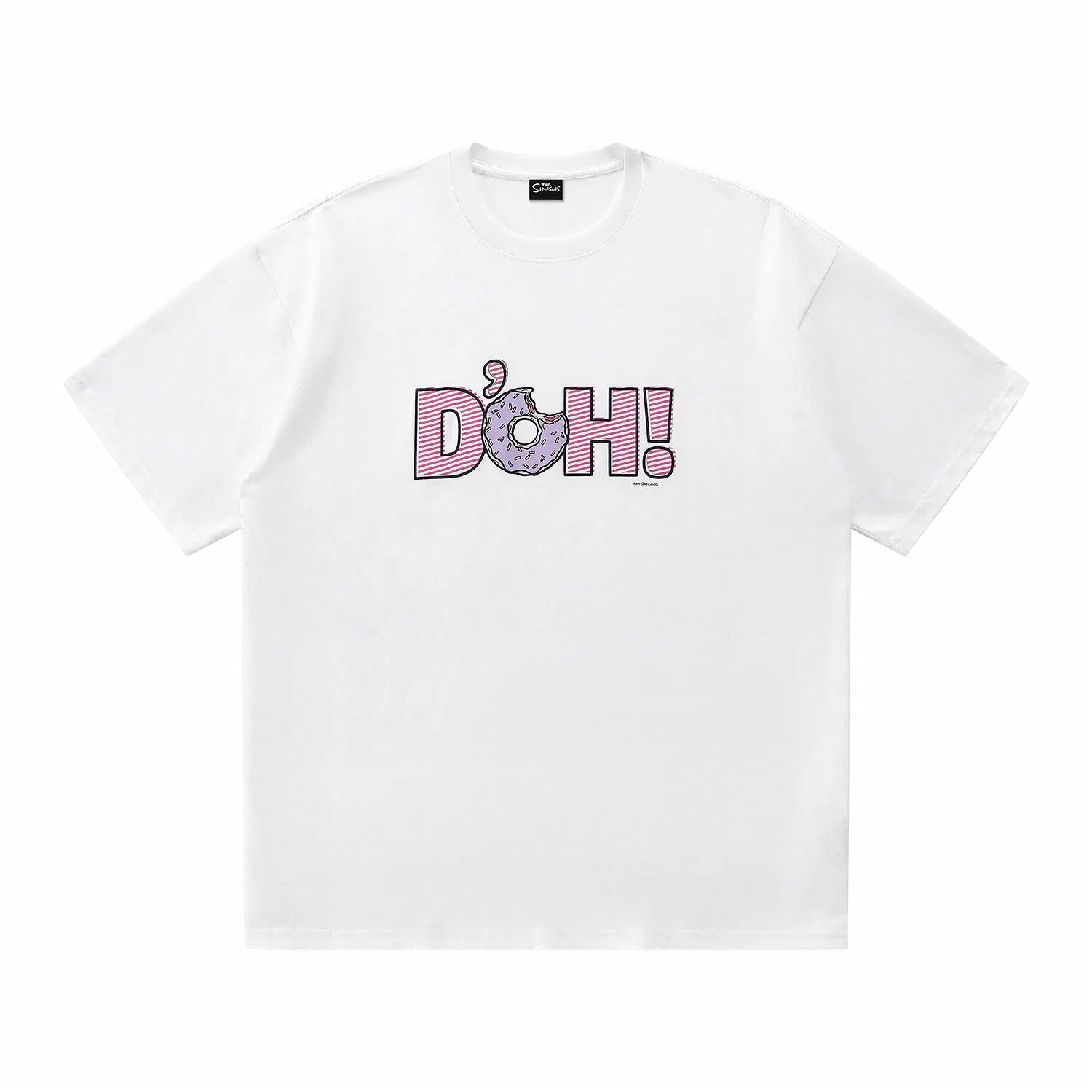The Simpsons Donut Stripe Tee