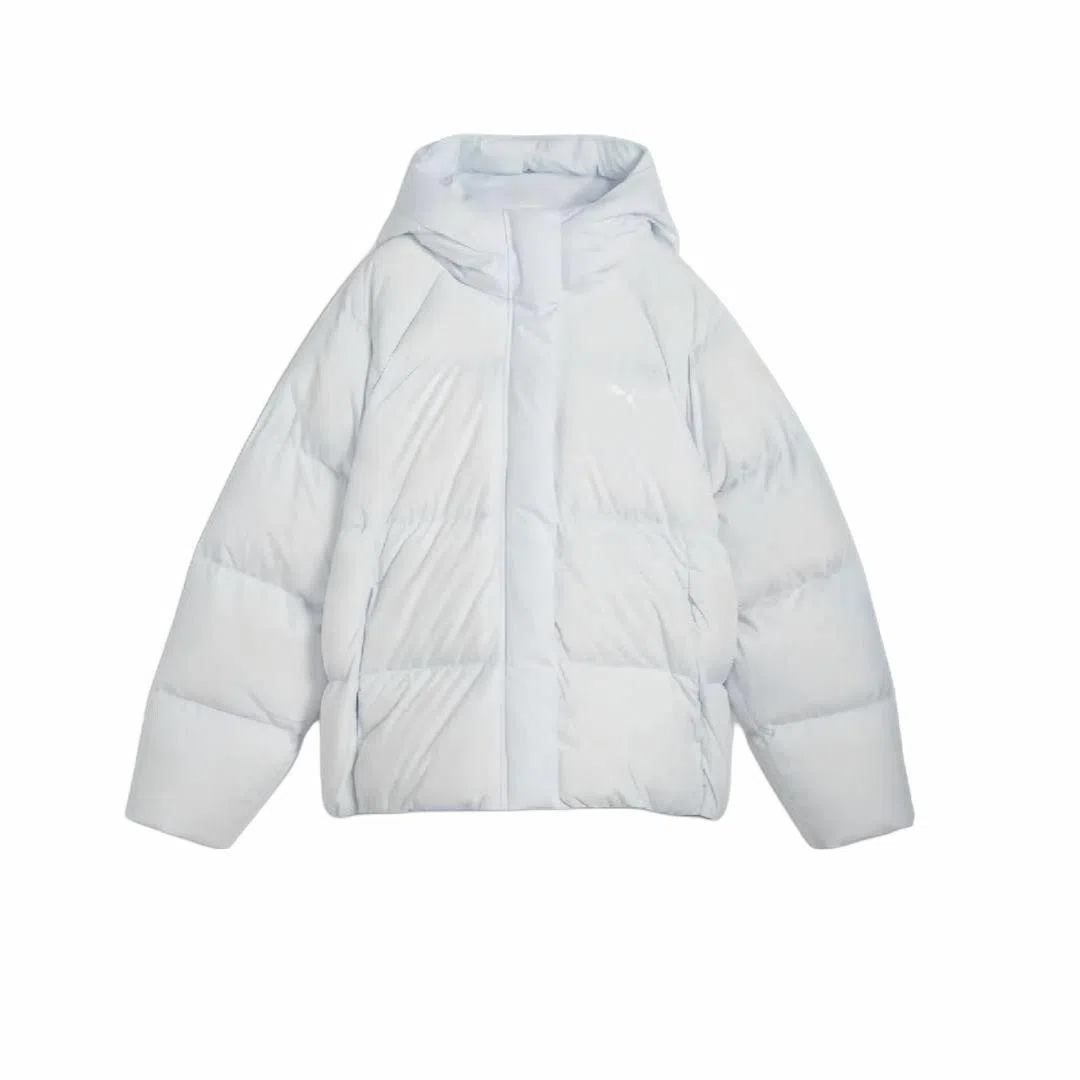 PUMA Down Outerwear Blue Grey