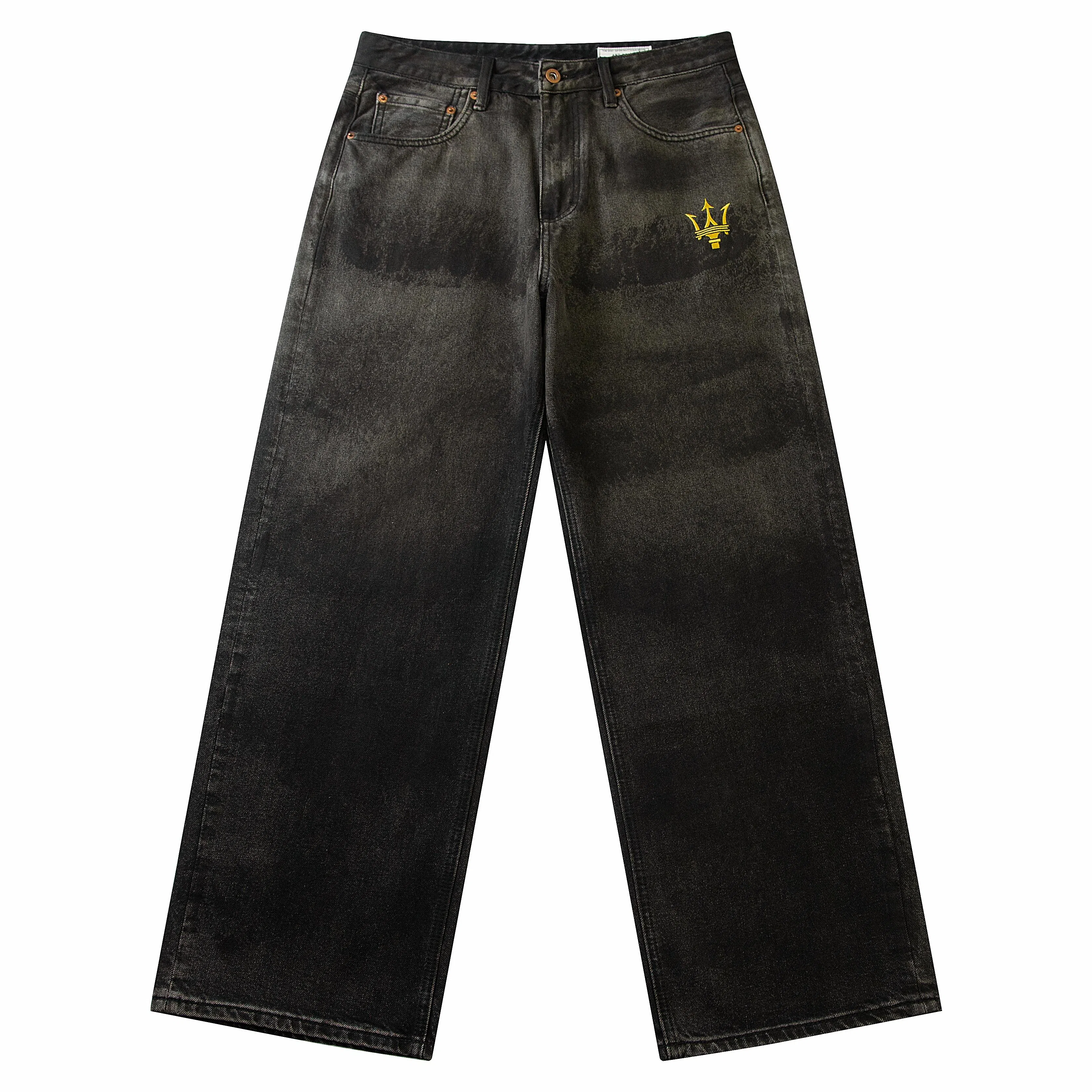 Maserati logobaggy jeans