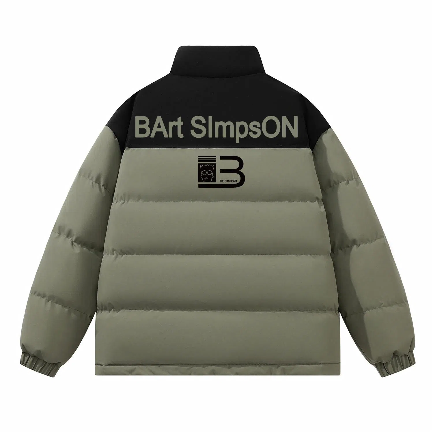 The Simpsons Retro Letter Colorblock Jacket