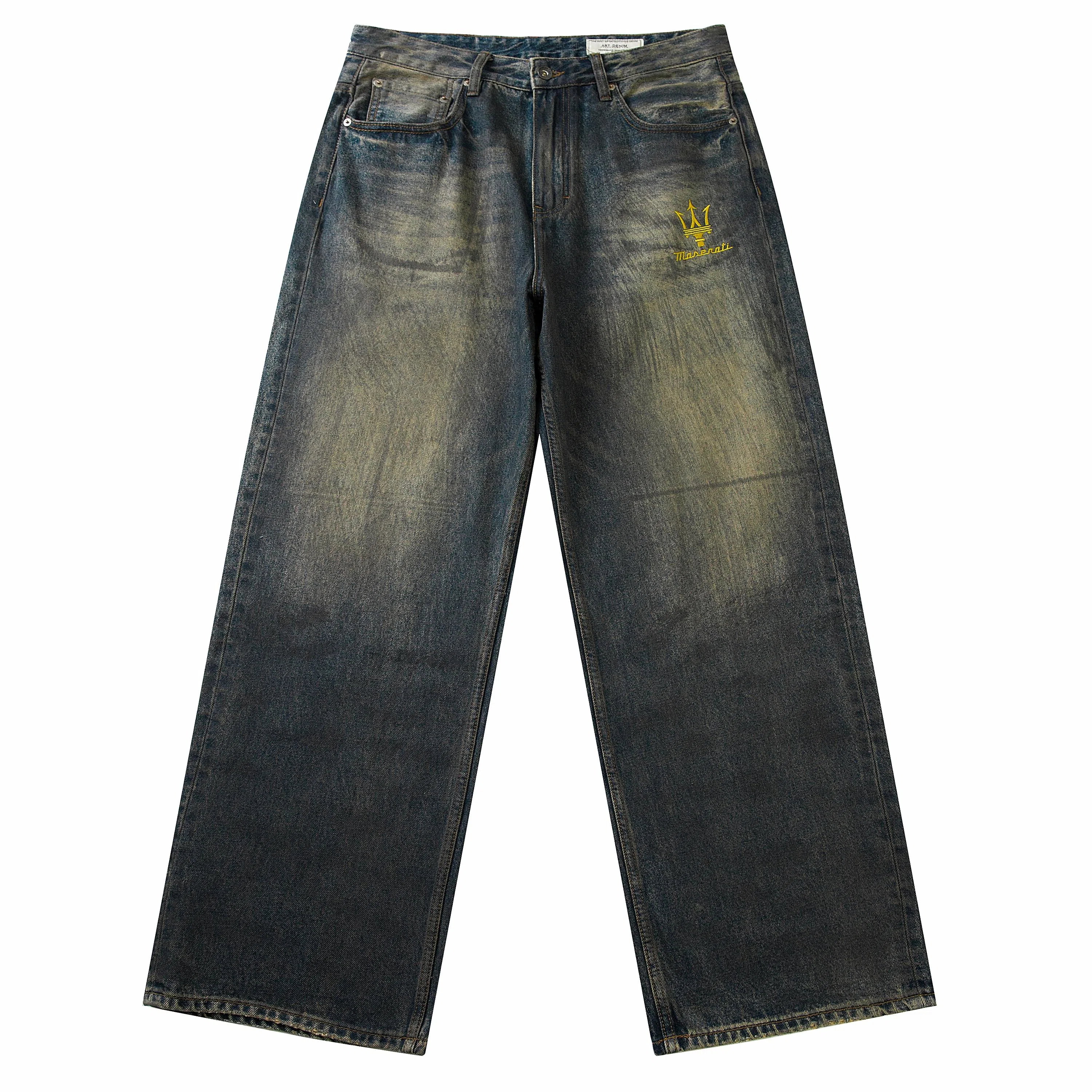 Maserati logobaggy jeans