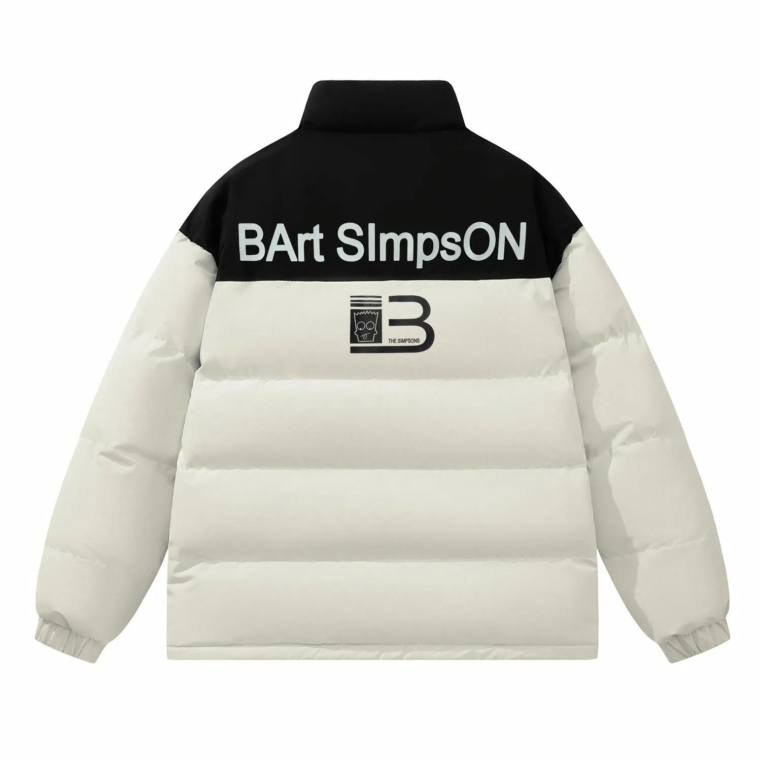 The Simpsons Retro Letter Colorblock Jacket