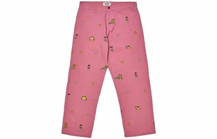 PALACE Garfield Work Pant Pink