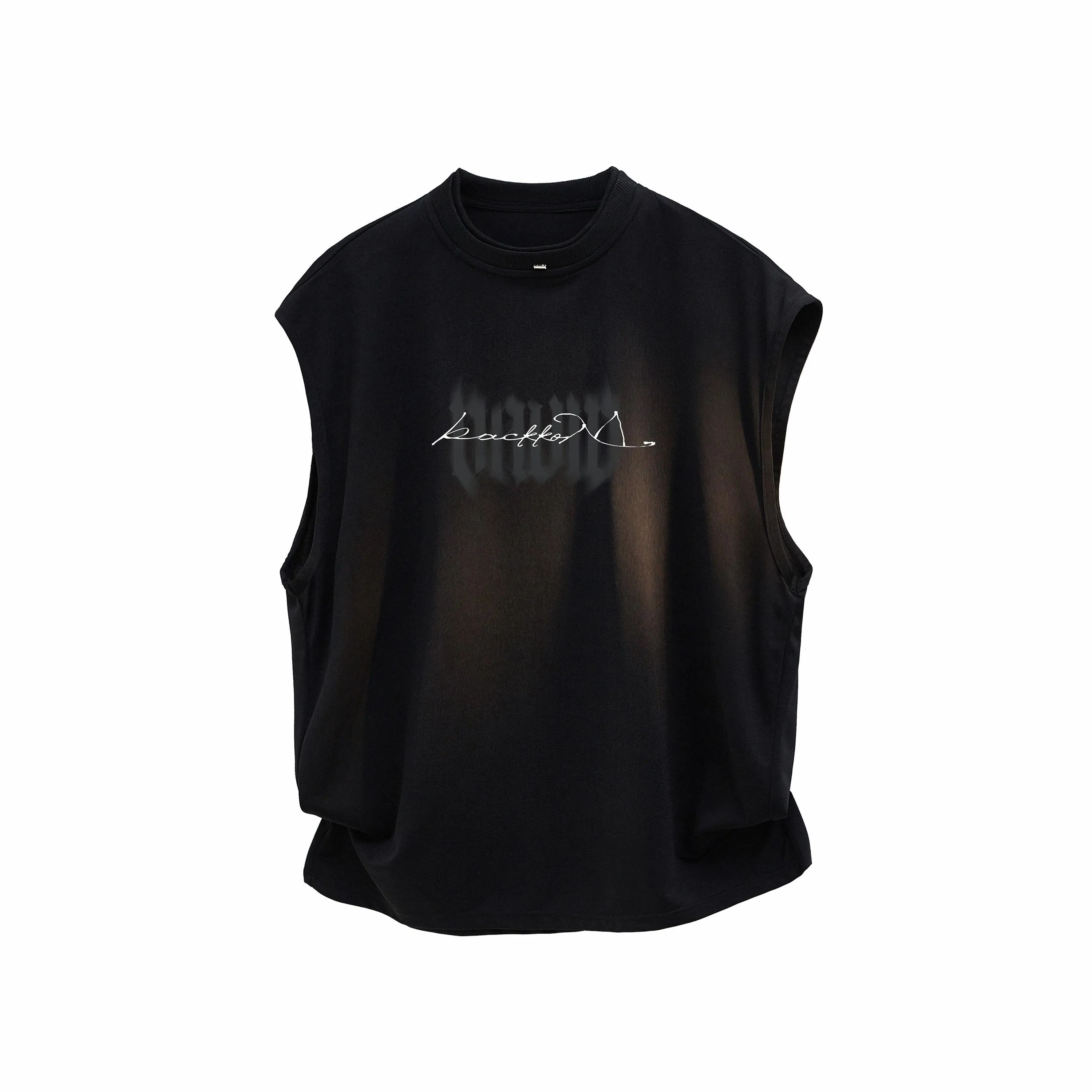 大卫贝肯 基础款舒适健身运动百搭透气亲肤柔软宽松圆领背心 男女同款