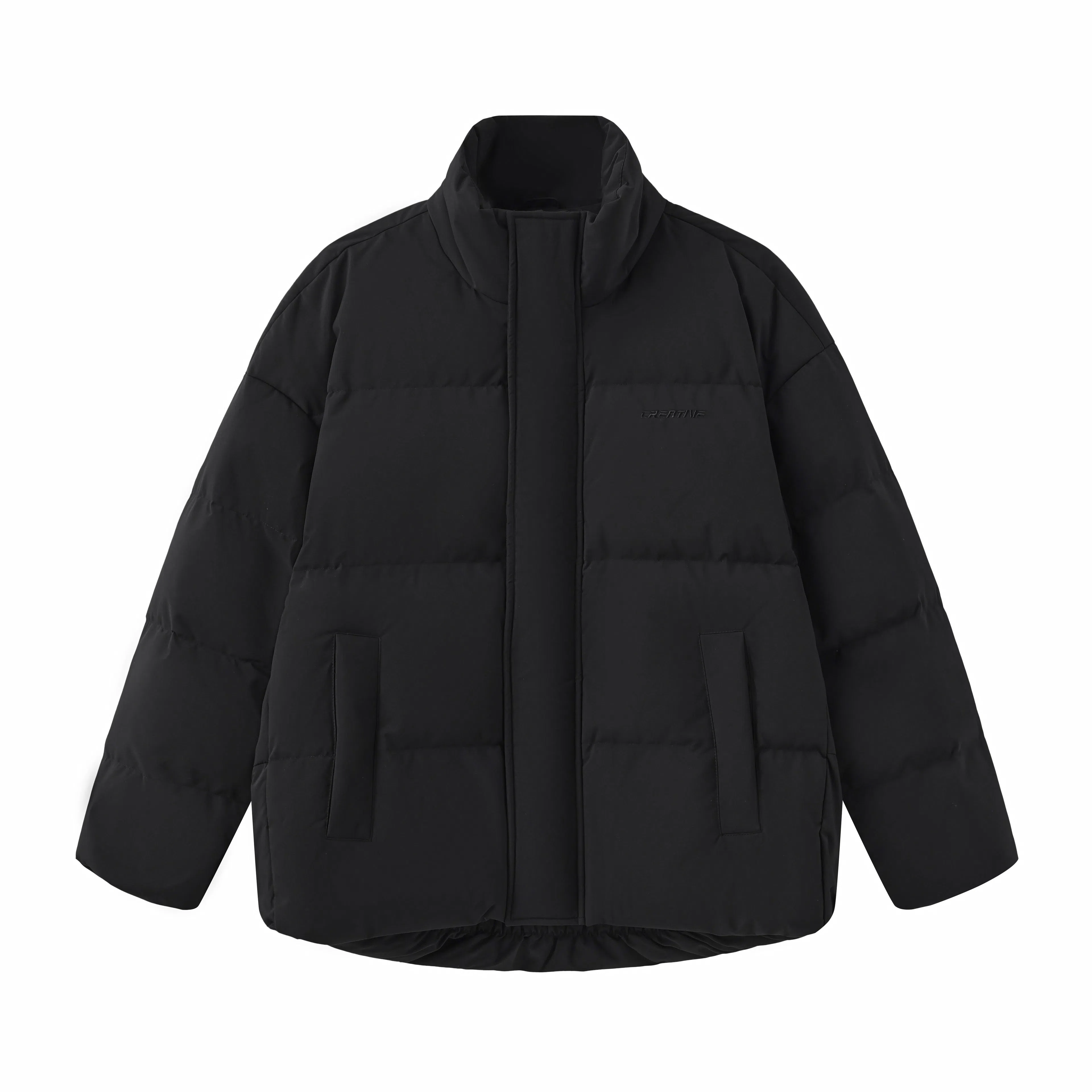 森马 印花面包服厚款羽绒服 男款