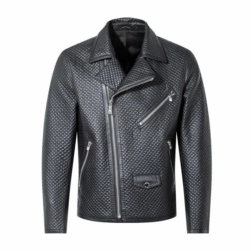 Andrew Mackenzie Biker Jacket Black