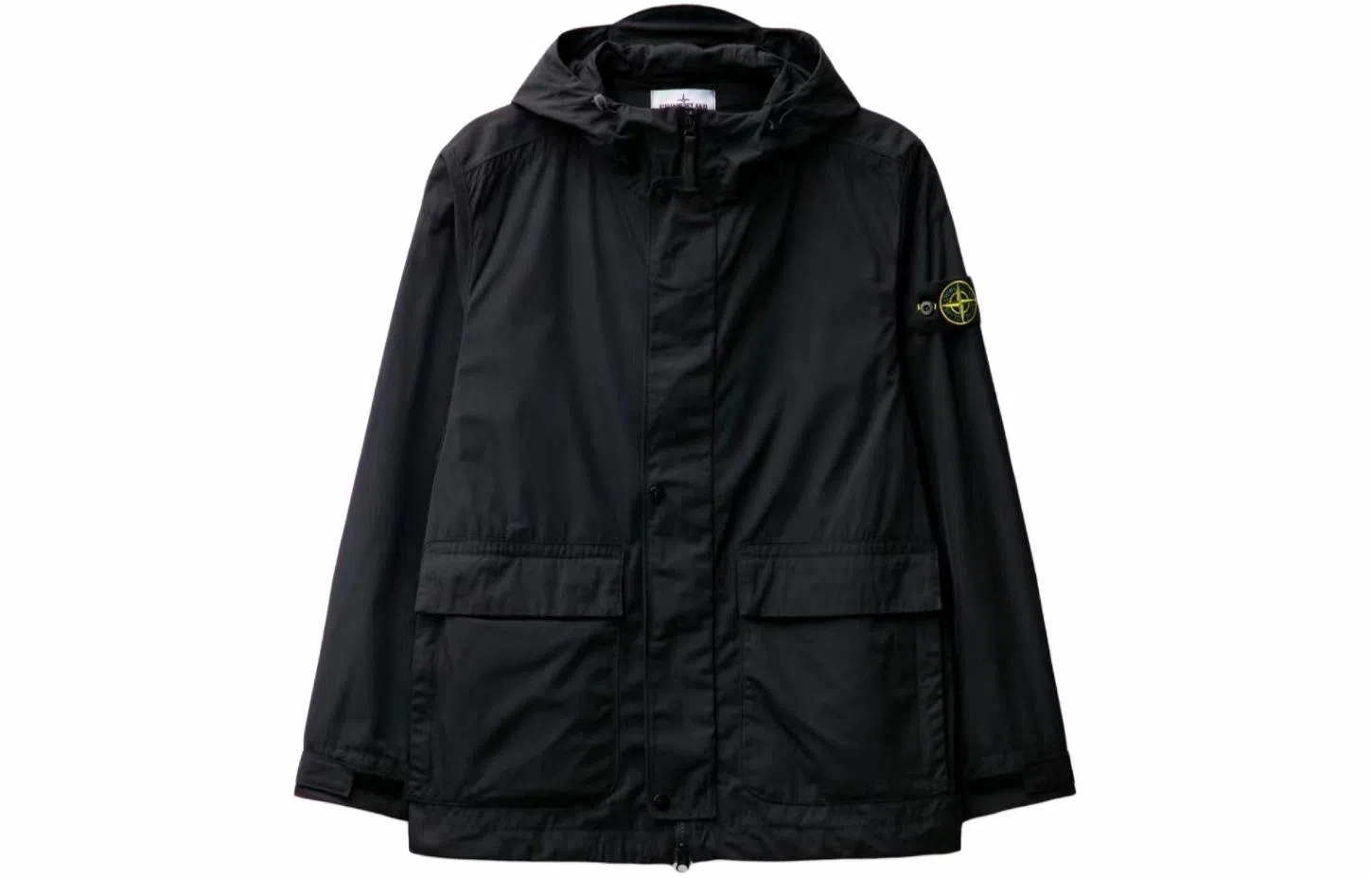 Stone Island SS24 Black Nylon Jacket