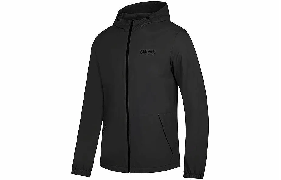 Jordan Hooded Windbreaker Black