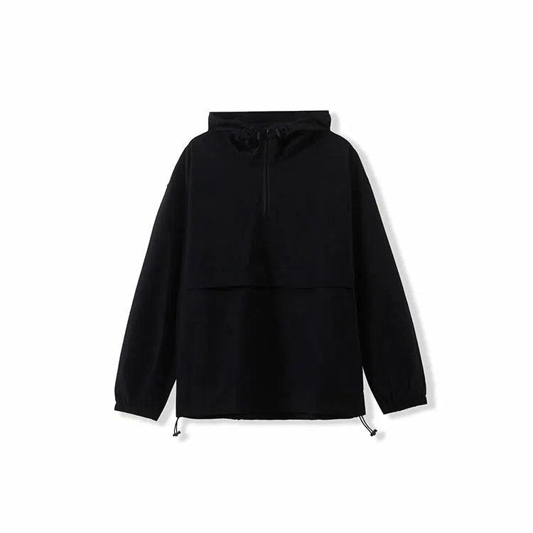 我是大卫 休闲简约薄款防晒连帽夹克外套 男女同款