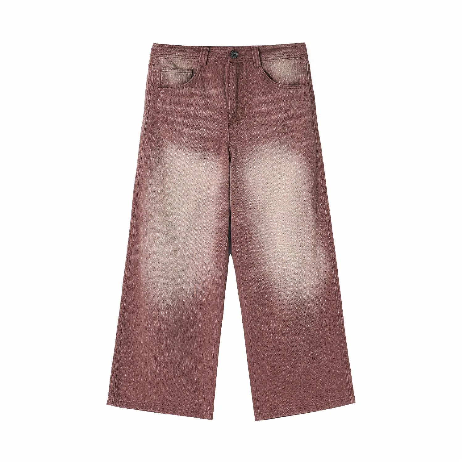 JHYQ Bordeaux Red Jeans