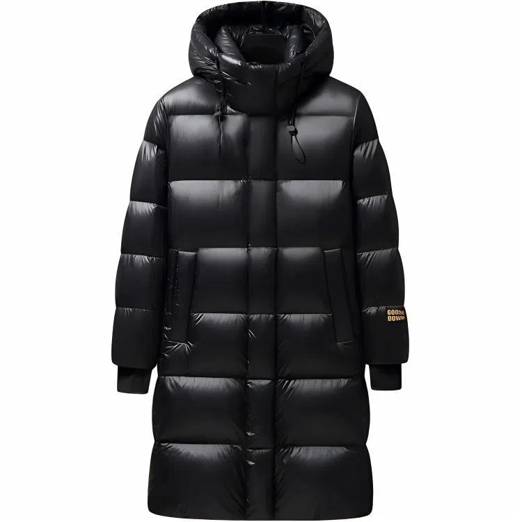 Snow Flying Puffer Jacket Black
