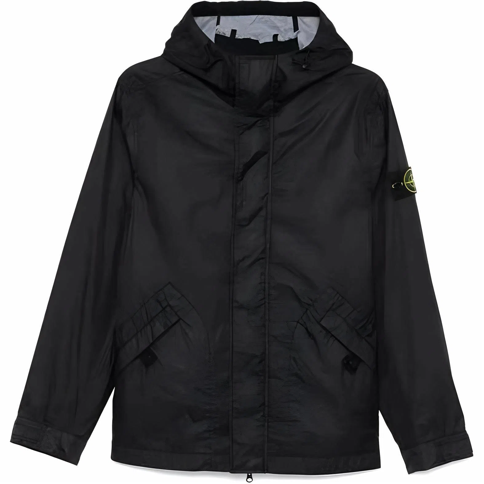Stone Island Hoodie Jacket Black