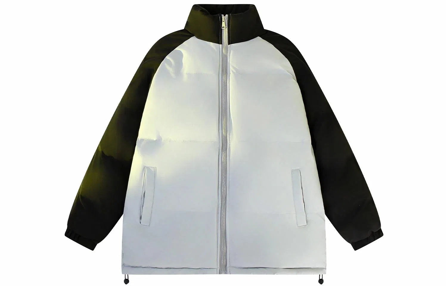 快鱼 日系无性别主义日常通勤简约时尚百搭基础亲肤舒适保暖休闲长袖棉服 男女同款