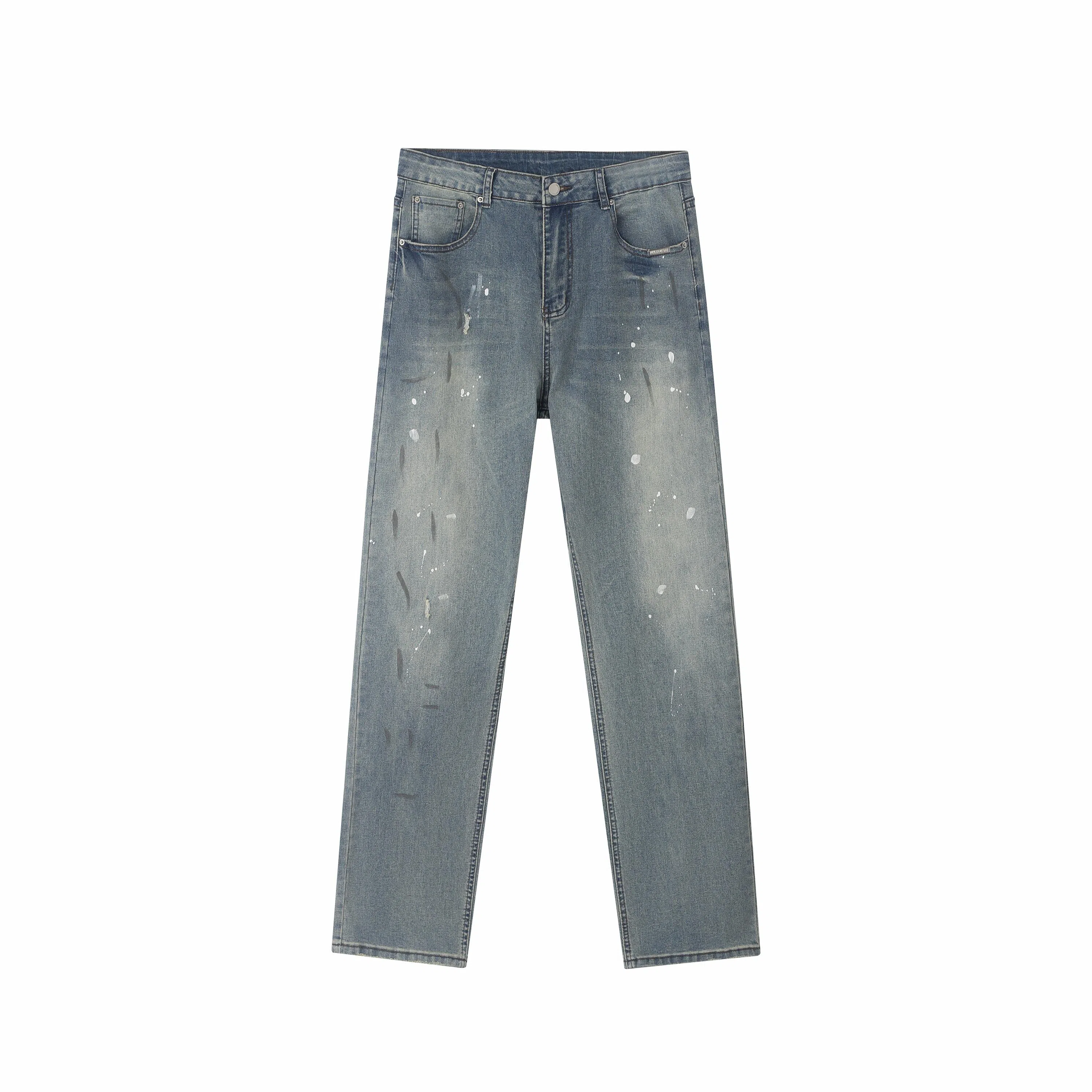 UNKNOWTAL Dirtyfit Straight Jeans Blue