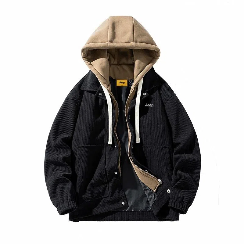 Jeep Vintage Logo Hoodie Jacket