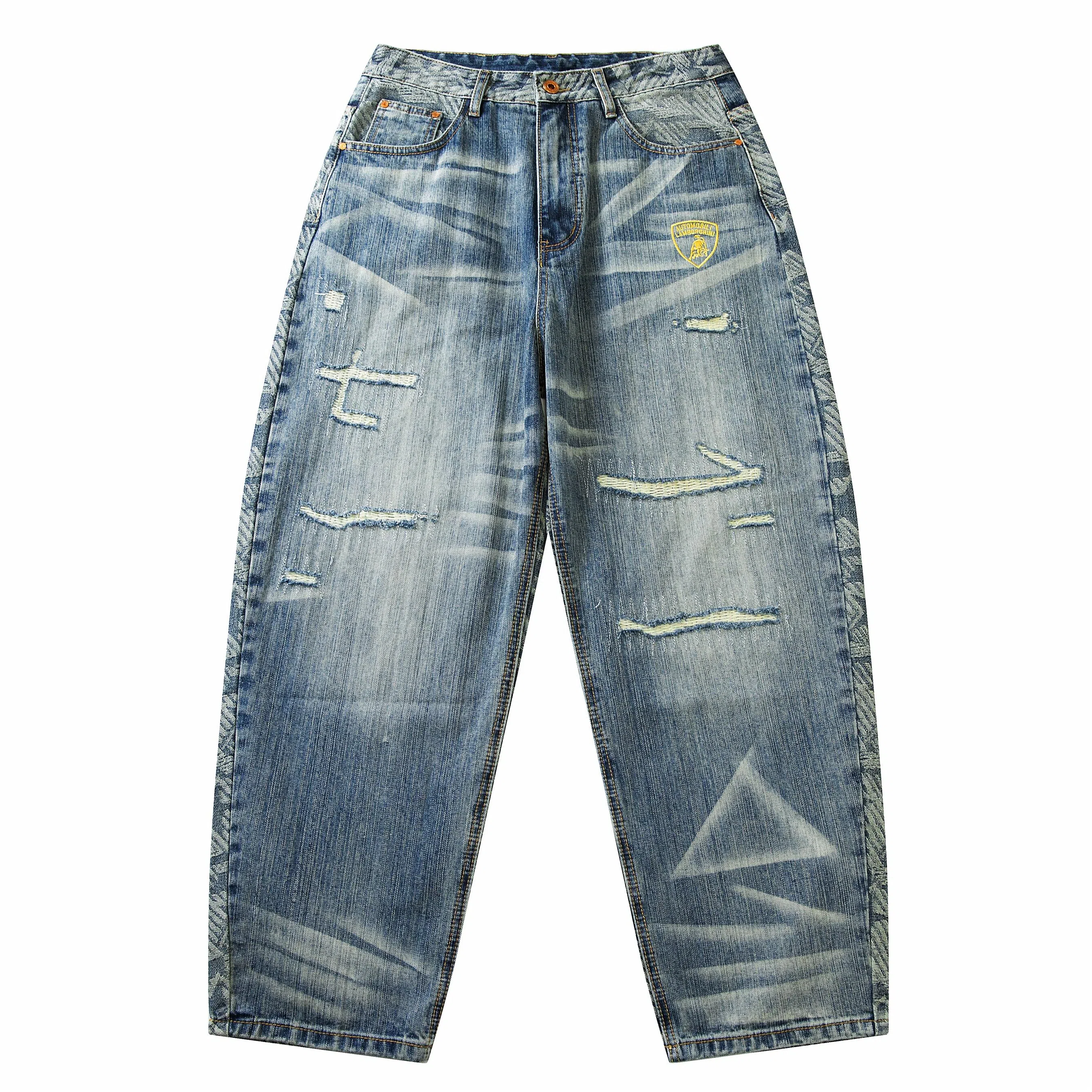 Automobili Lamborghini Jeans Blue