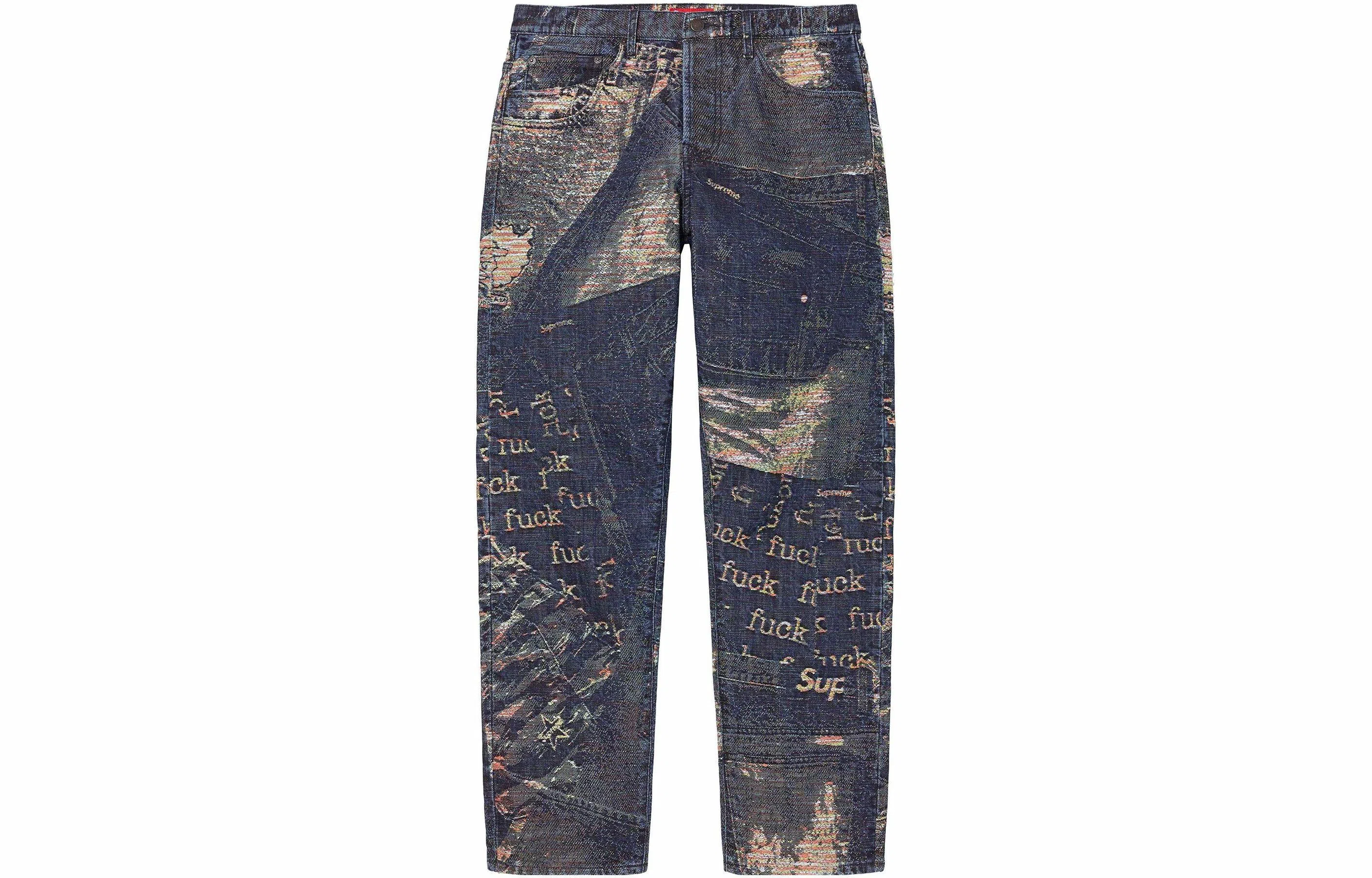 Supreme Archive Denim Jacquard Jean