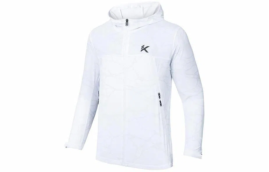 Anta Training Series Hooded Jacket White