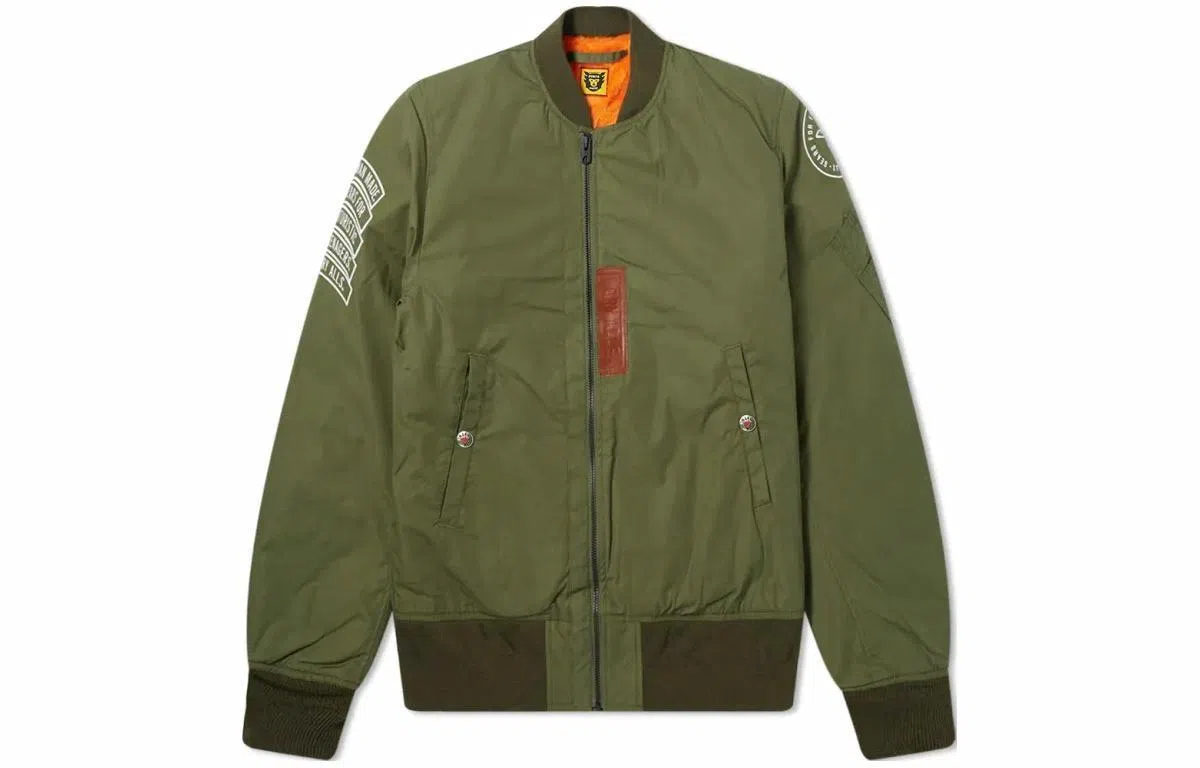 HUMAN MADE SS24 Olive Bomber Jacket