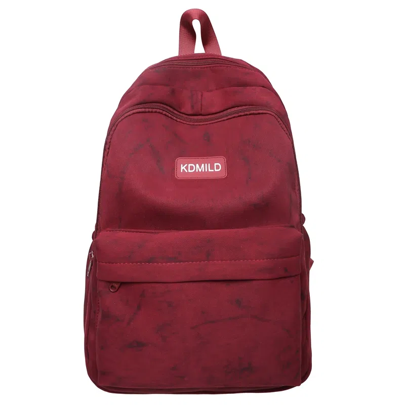 醇龙 日系校园简约百搭高中学生初中生上课大书包 尼龙 双肩包 大号 男女同款情侣款 多色