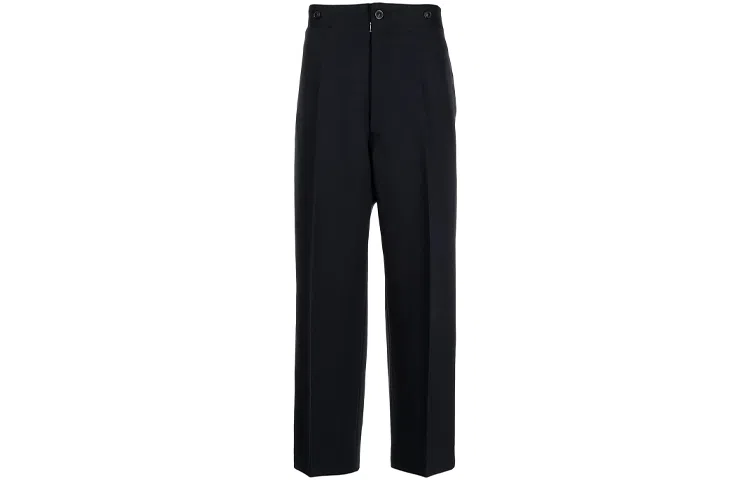 Maison Margiela FW21 Logo Casual Pants Black