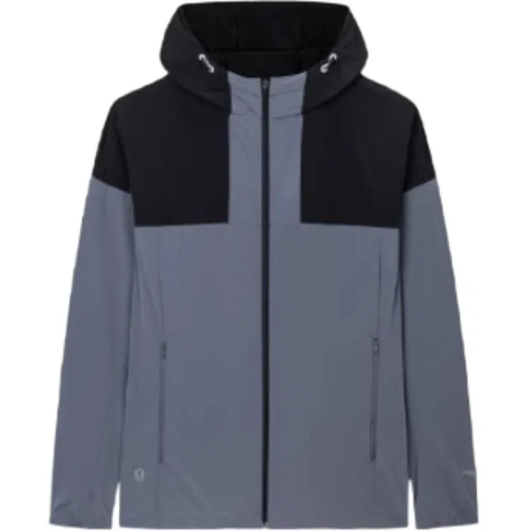 Anta Training Series Logo Colorblock Hoodie Black