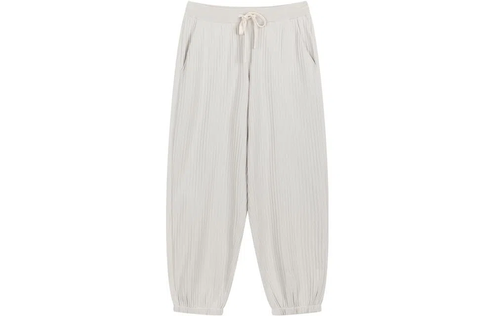 速写 纯色九分裤宽松束脚运动裤 男款