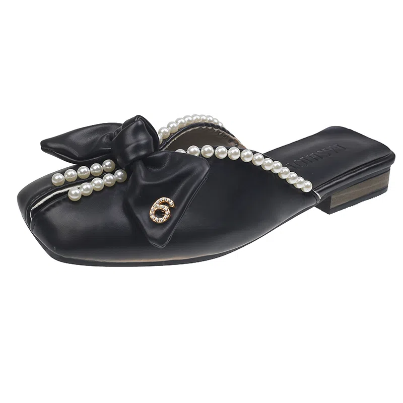 鹿向南 百搭时尚潮流 静音包头拖鞋 女款 礼盒款