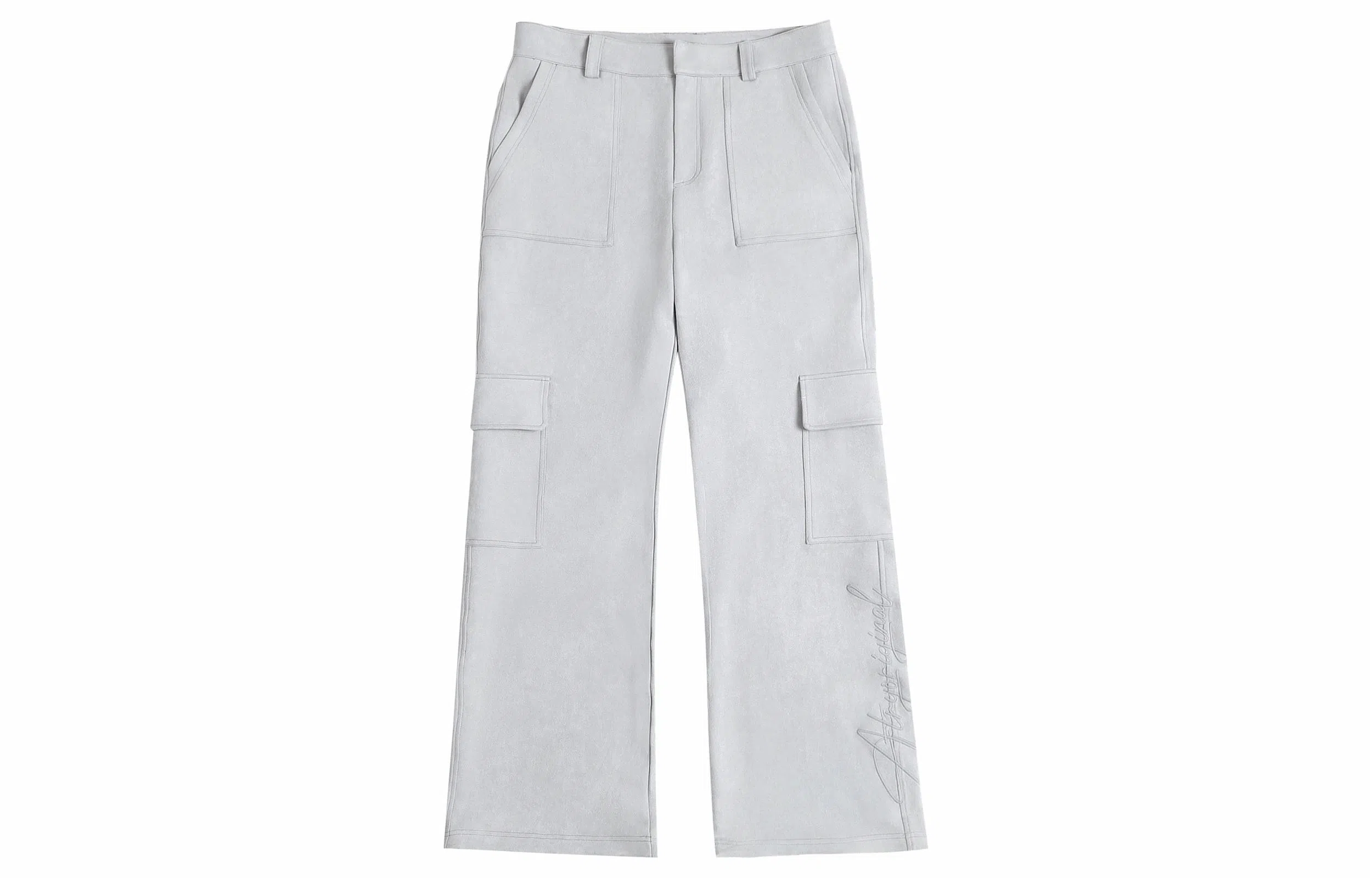 Atry Suede Embroidery Pants