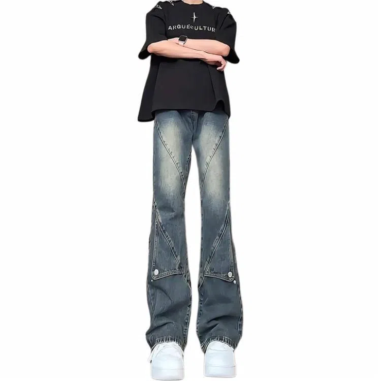 Cornilot Vintage Button Jeans