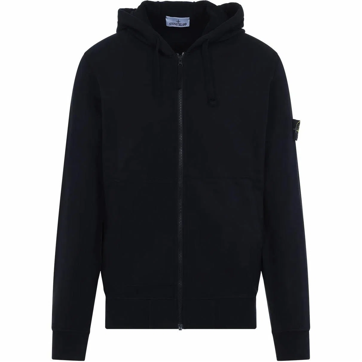 Stone Island SS25 Hoodie Jacket Black