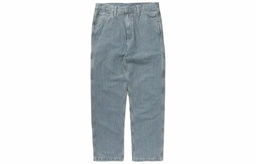 Levis Striped Loose Straight Jeans