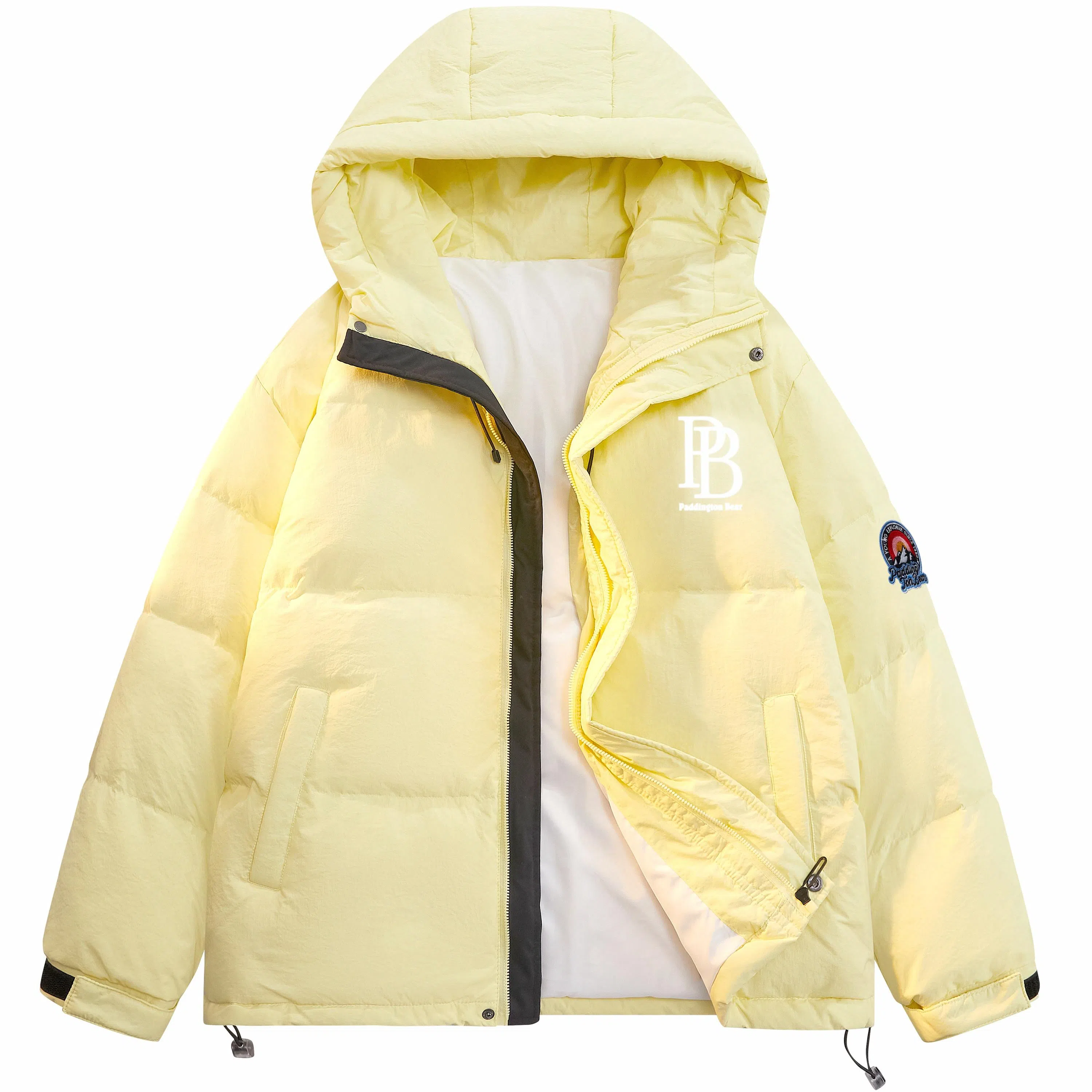 Paddington Bear Hoodie Down Jacket