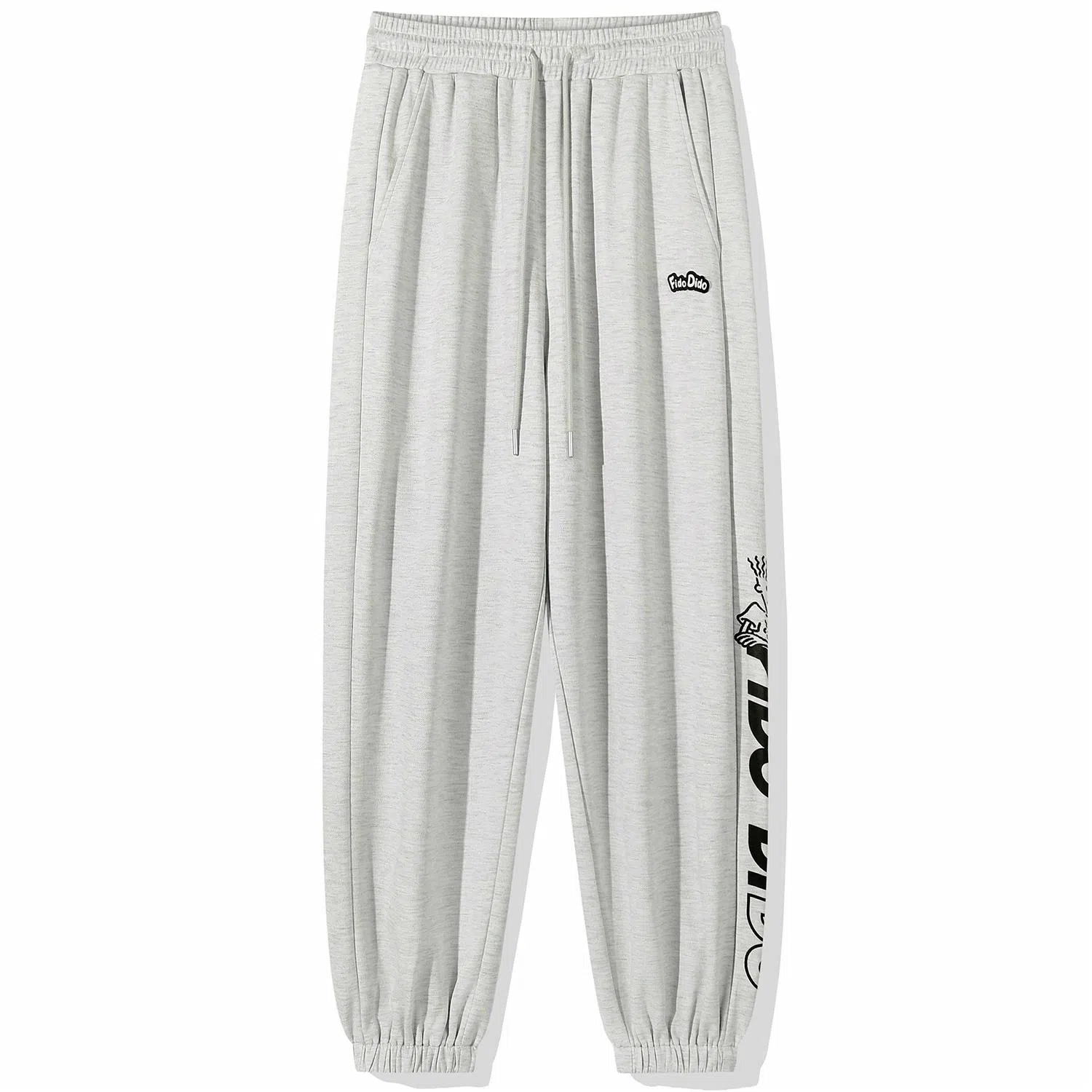 FIDO DIDO Striped Logo Joggers