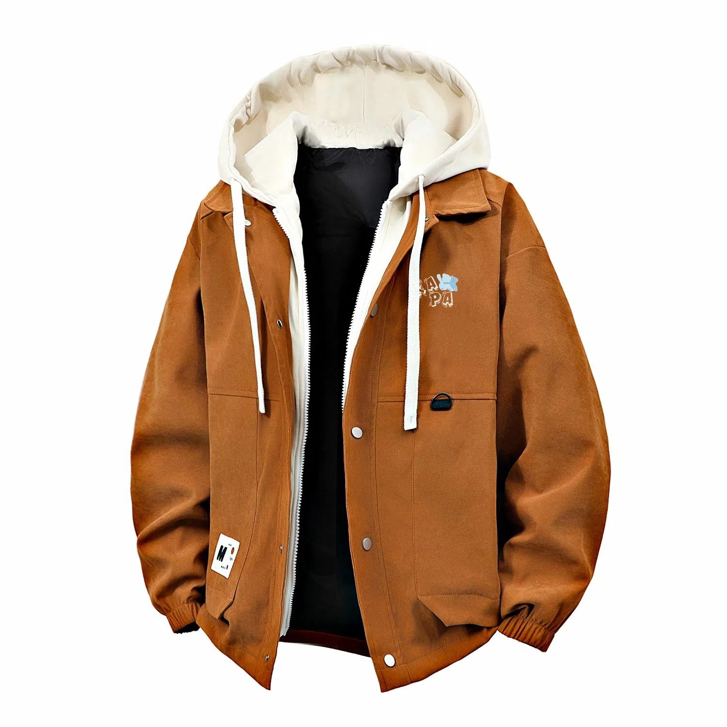 RAP PANDA Two-Layer Hoodie Jacket