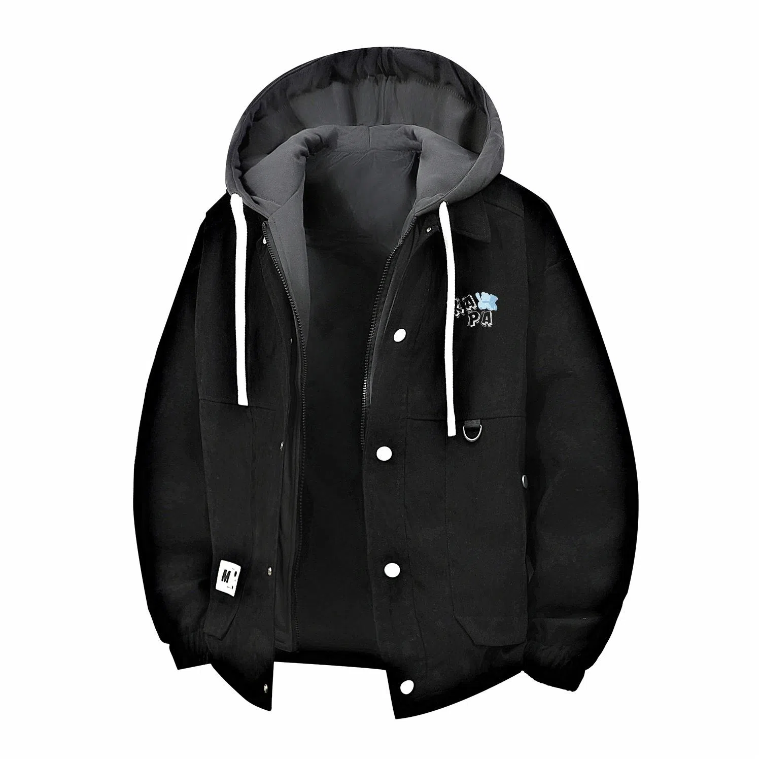 RAP PANDA Two-Layer Hoodie Jacket