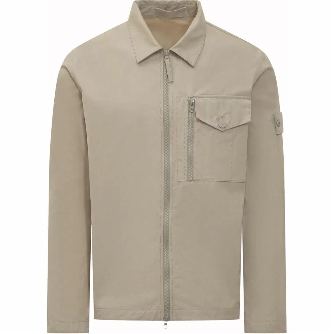 Stone Island Zip Jacket Khaki