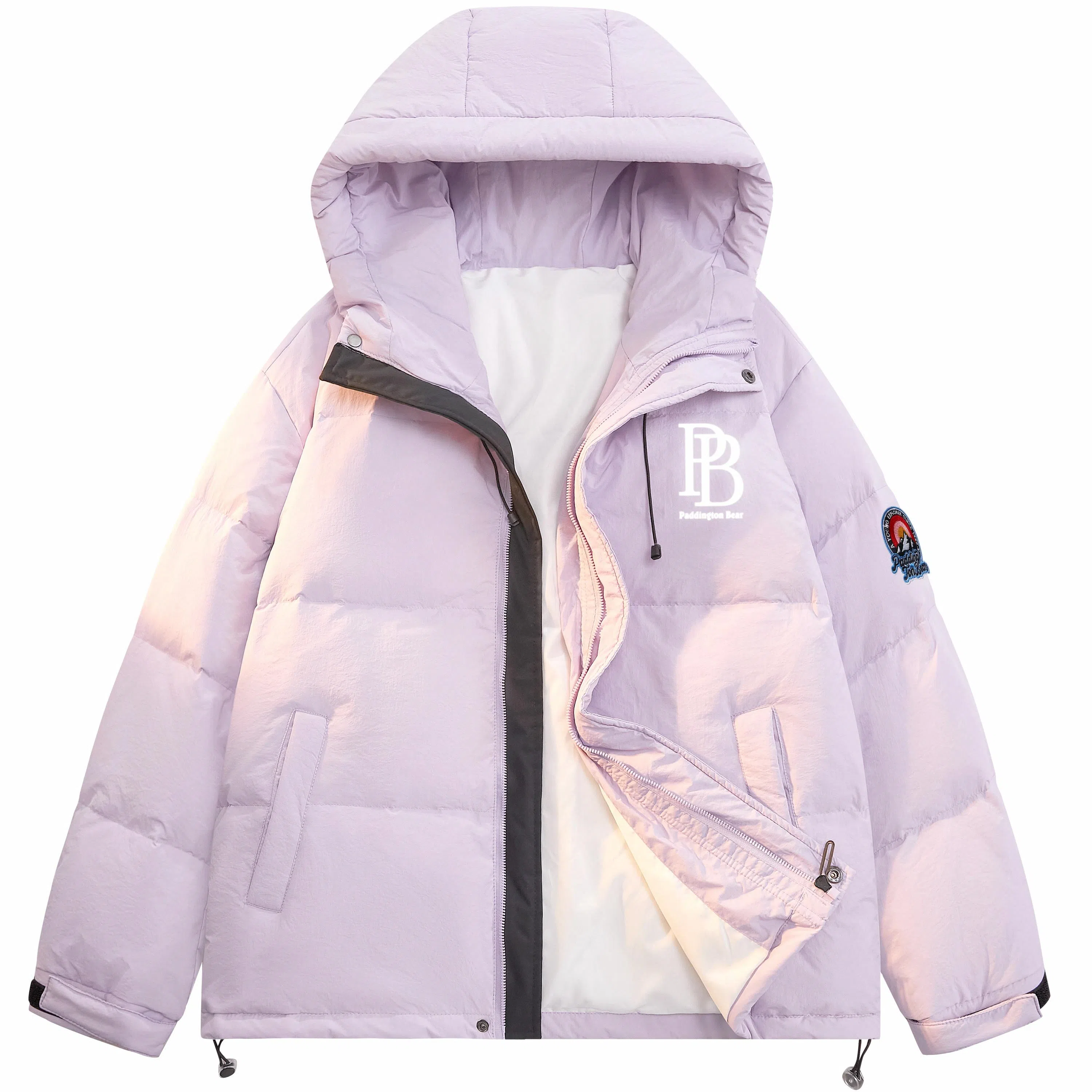 Paddington Bear Hoodie Down Jacket