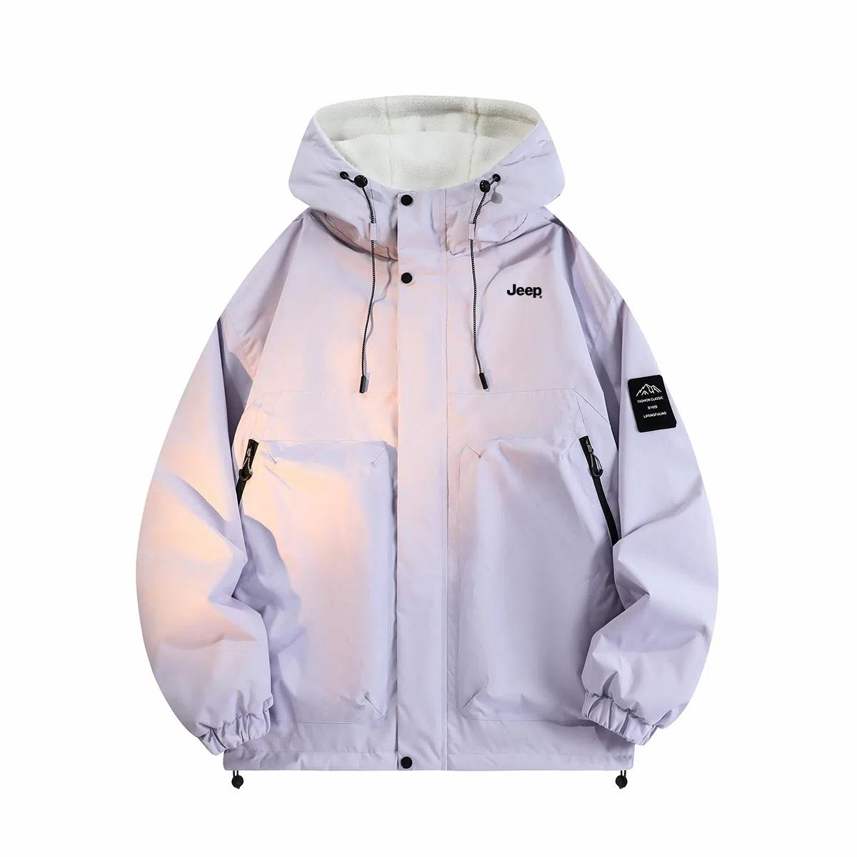 Jeep Hoodie Cotton Jacket Men