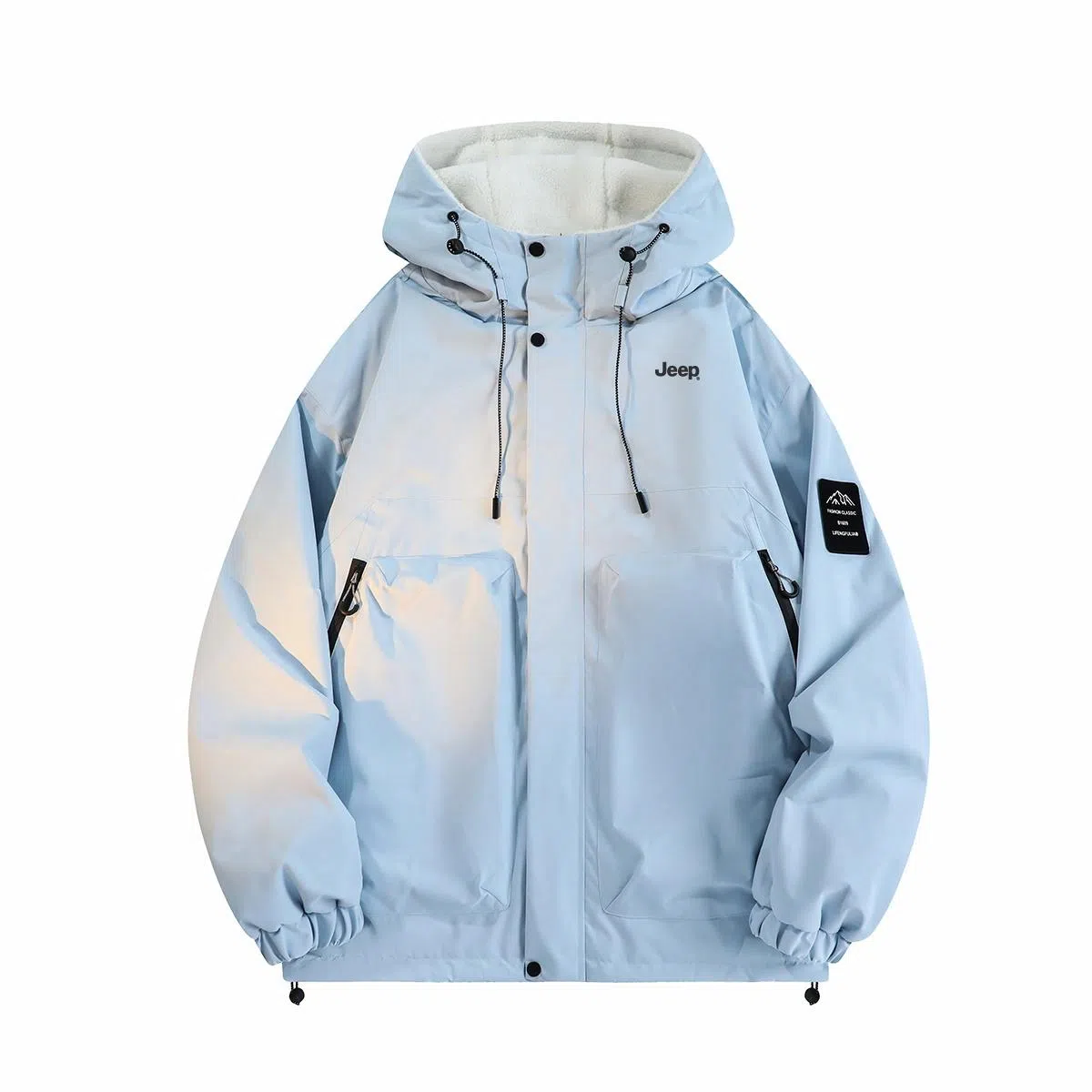 Jeep Hoodie Cotton Jacket Men