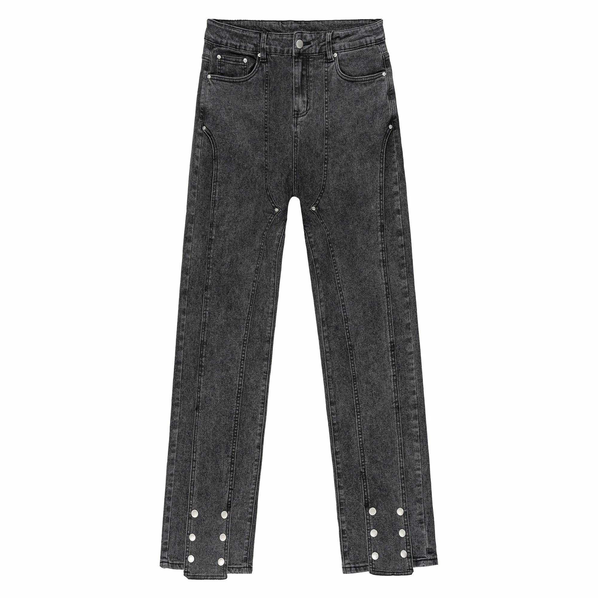 XINYINSU Wide-Leg Jeans Black