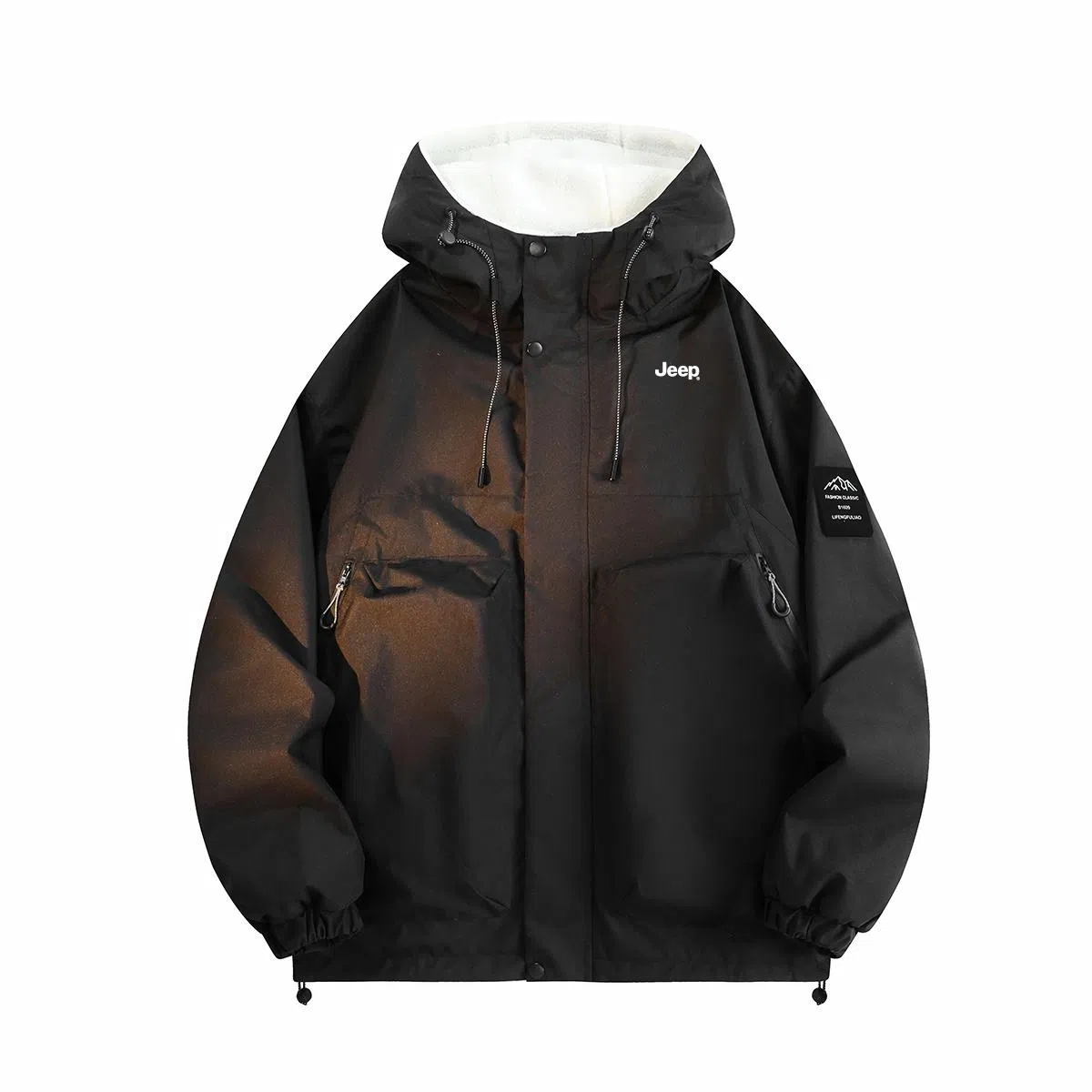 Jeep Hoodie Cotton Jacket Men