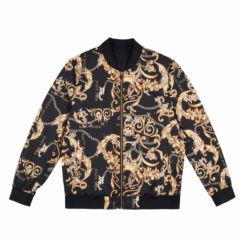 Raidy Boer Classic Jacket Black Floral
